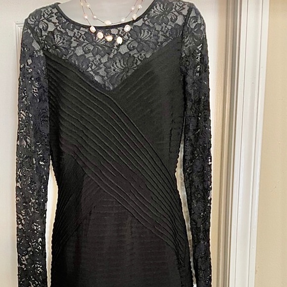 Calvin Klein Dresses & Skirts - Calvin Klein Elegant Black LACE  Dress - size M